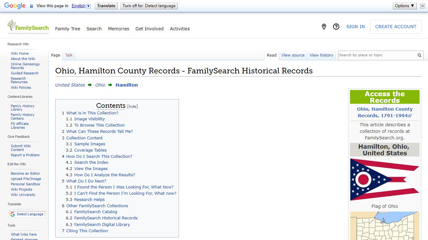 Ohio, Hamilton County Records - FamilySearch Historical Records